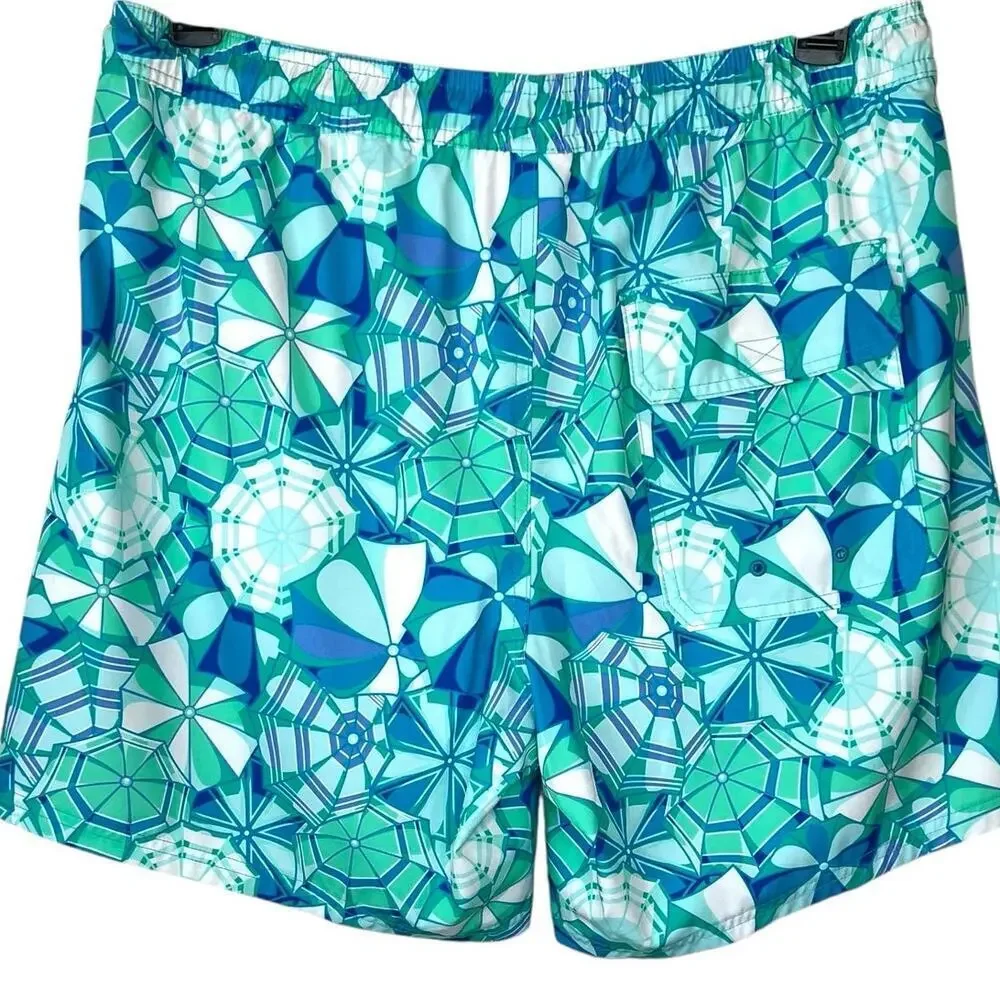 VINEYARD VINES 7" Printed Chappy Swim Trunks 17" Outseam Men's Size Large - Picture 5 of 14